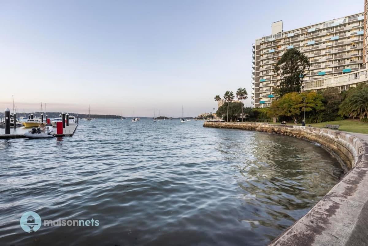 Studio Apt With Parking Balcony & Water Views ซิดนีย์ ภายนอก รูปภาพ