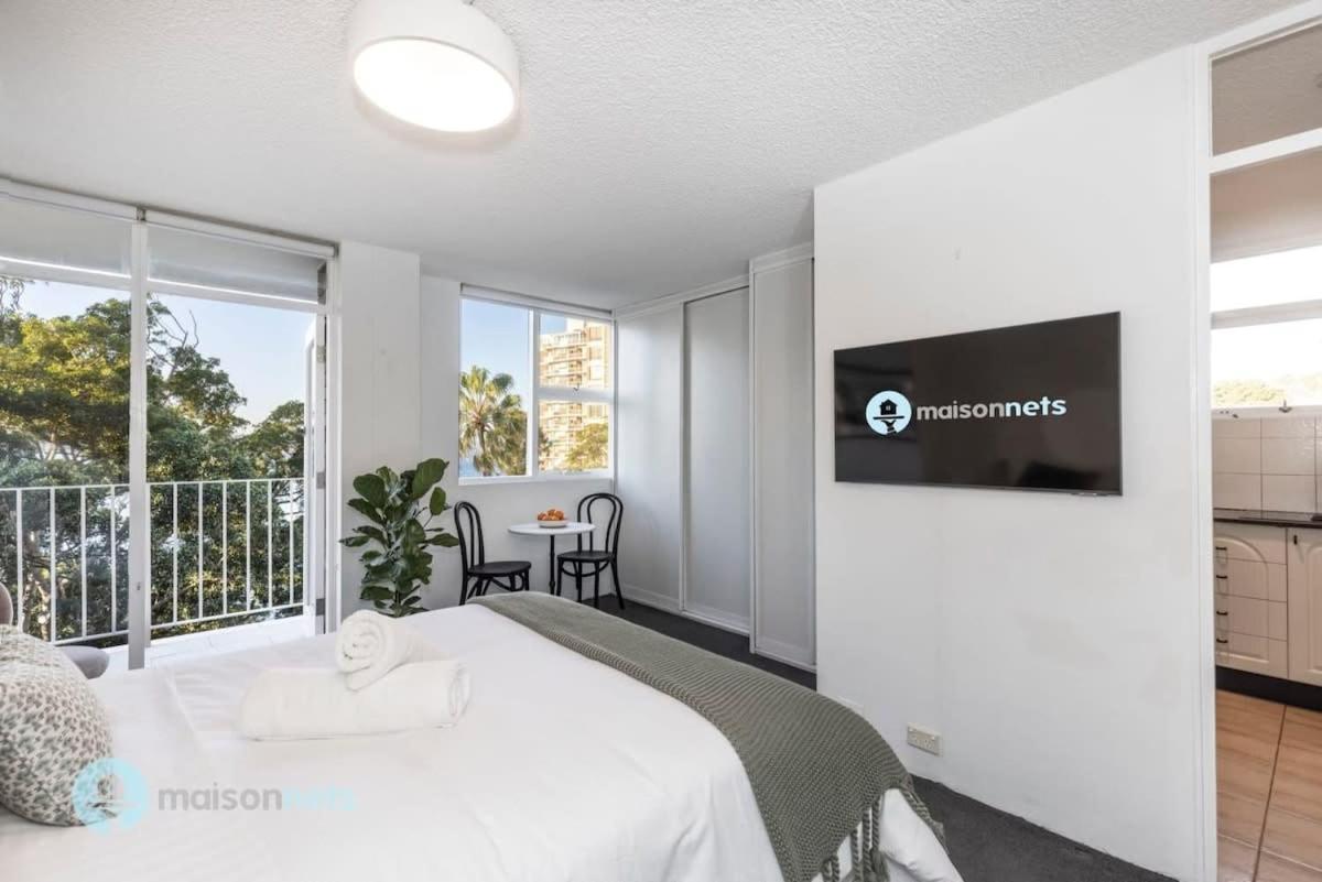 Studio Apt With Parking Balcony & Water Views ซิดนีย์ ภายนอก รูปภาพ